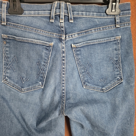 Mcguire womens size 26 style 15j midrise medium wash raw hem - Picture 7 of 9